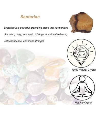 Septarian Raw Crystals Large 1.25-2.0 | Healing & Natural Rough Stones for Tumbling, Cabbing, Decoration | Wicca, Reiki & Polishing - Buy Online on GoSupps.com