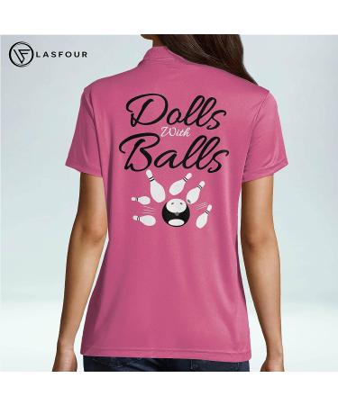 LASFOUR Personalized 3D Peace Love Bowling Tie Dye Shirt - Perfect Gift for Women Bowling Lovers - Buy Online on GoSupps.com