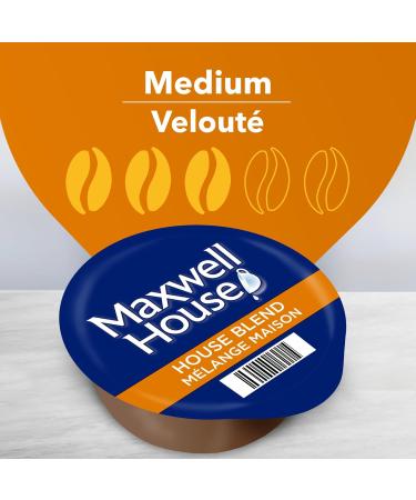 Tassimo Maxwell House House Blend Coffee Single Serve T-Discs 126g (5 Boxes of 16 T-Discs) Coffee House Blend 80 count (Pack of 1) - Buy Online on GoSupps.com