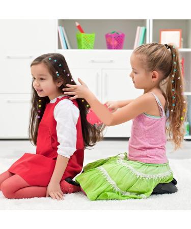 Hair Bedazzler for Girls Hair Bedazzler Kit with 180 Hair Gems Hair Styling Tool Hair Gem Stamper Girls Hair Accessories for Girls Women Pink-A - Buy Online on GoSupps.com