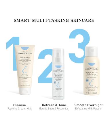 Embryolisse Exfoliating Face Scrub Powder | Gentle Facial Cleanser for All Skin Types | Coconut & Milk Infused | 1.41 Oz - Buy Online on GoSupps.com