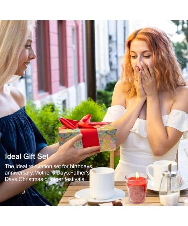 Scented Soy Wax Candles - 6 Fragrances Multi-Color Votive for Home Decor & Aromatherapy Gifts - Ideal for Valentine's Day Anniversaries Christmas & Thanksgiving - Buy Online on GoSupps.com