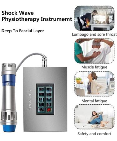 Muscle Massage Gun & Shock Wave Therapy Device for Pain Relief | Portable Body & Back Massage | Effective ED Treatment - Buy Online on GoSupps.com