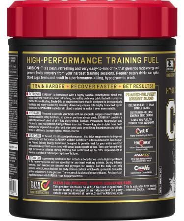 ALLMAX Nutrition - CARBION+ (Hydration Endurance & Recovery) - Unflavoured 700 Gram 25 serves Unflavoured 700 g (Pack of 1) - Buy Online on GoSupps.com
