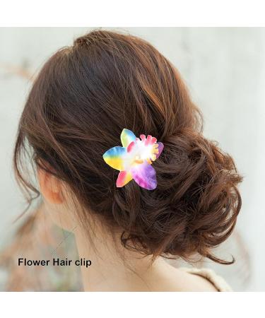 Hawaiian Luau Tropical Flower Crown Set for Women - Perfect for Summer Parties and Beach Vacations - Buy Online on GoSupps.com