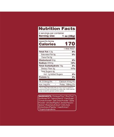 HIPPEAS Organic Chickpea Puffs - Bohemian Barbeque, 4oz (6-Pack) | Vegan, Gluten-Free Crunchy Snacks - Buy Online on GoSupps.com