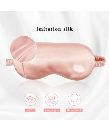 my novel things Warm Cold Eye Mask 3 in 1 Silk Sleep Mask with Cooling Gel & Weighted Microwavable Moist Flaxseed Pad Eye Compress for Dry Eyes Care Sleeping Women Blindfold for Migraine Puffy Swollen - Buy Online on GoSupps.com