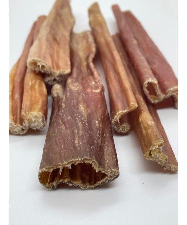 Bullsters Dog Treats Chews Bladder Sticks Odour Free All Natural and Dehydrated Beef Bladder No Preservatives No Additives Highly Digestible for Small Medium Large XL Dogs (6 pack 6" bladder sticks) - Buy Online on GoSupps.com