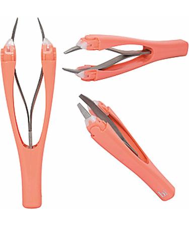 Precision Slant Tip Tweezers for Eyebrow Hair Removal - Makeup Tool - Buy Online on GoSupps.com