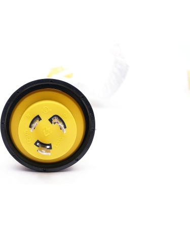 30 Amp Male to 15 Amp Female Marine Shore Power Cord Adapter - Amp Up 21301 - Buy Online on GoSupps.com