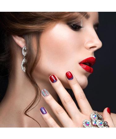 Appoo Ab-Nagel Strass Kit - 1440 Nail Gems & DIY Nail Art Tools | 6 Sizes Flatback Rhinestones Pens & Tweezers for Stunning Nail Designs - Buy Online on GoSupps.com
