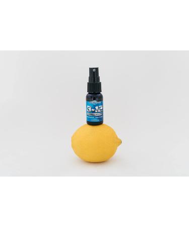 Pure B-12 Spray 500 mcg - Fast Absorption Energy Boost - 1 fl oz - Buy Online on GoSupps.com