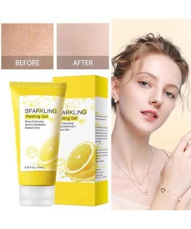  Rakiuty Exfoliating Gel Scrub Brightening Exfoliating Peeling Gel Exfoliating Body Scrub Women's Face Scrub 100 ml - Buy Online on GoSupps.com