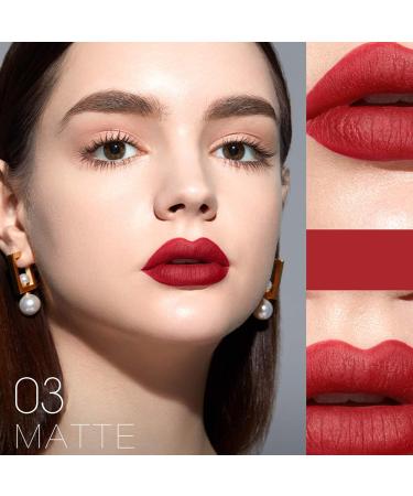 Matte Liquid Lipstick Makeup Set - Long Lasting Waterproof Velvet Lip Gloss for Girls & Women | Perfect Gift Idea - Buy Online on GoSupps.com