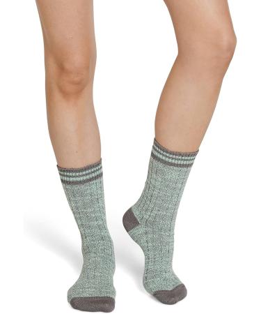 Jockey Women's Camp Crew Socks - Battleship Grey | One Size - Buy Online on GoSupps.com