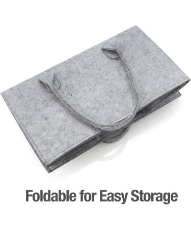 Buy Pandaear Baby Diaper Caddy Organizer - Portable & Foldable Storage Bag for Baby Essentials | Gray - Buy Online on GoSupps.com
