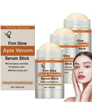blmcoos Firmglow Bee Venom Stick Serum Shiny Anti-Wrinkle Body Serum Anti-Wrinkle Firming Anti-Aging Lifting for Reld Skin Restores Skin Elasticity Smoothes Fine Lines (3)