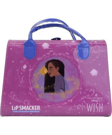 Lip SmackerWish Weekender Case Sac Fourre-Tout Inspir Disney Wish Comprenant Maquillage et Accessoires pour Visage l vres Yeux et Cheveux Cadeaux Princesse Disney