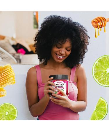 KGGCDD 90 Count Keto ACV Gummies Digestive Health & Energy Boost Apple Cider Vinegar with Mother 1500mg Vegan Non-GMO Gluten-Free for Young Women - Buy Online on GoSupps.com