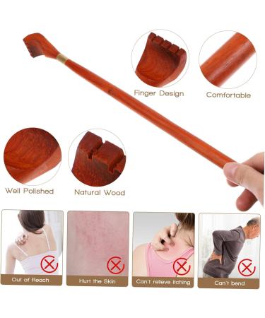 Shop TOVINANNA 8 STK Back Scratches - Extendable Massage Device for Itchy Relief & Relaxation | Premium Solid Wood Back Scratchers for Adults & Kids - Buy Online on GoSupps.com