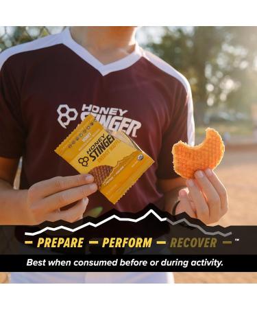 Honey Stinger Energy Waffle Variety Pack 15 Count (3 Each: Honey Peanut Butter Cinnamon Salted Caramel Cookies & Cream) Organic Honey Energy Snack for Sports Fitness Outdoor Activities & On-the-Go Fuel - Buy Online on GoSupps.com