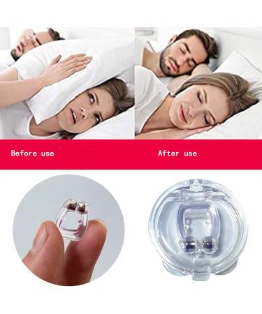 Buy Silicone Magnetic Anti-Snoring Device | 8-Pack Snoring Solution for Men & Women | Stop Snoring Easily - Buy Online on GoSupps.com