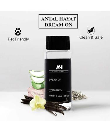 Dream On Essential Oil Scent 50mL - Luxury Diffuser Oil Inspired by Westin Hotel - White Tea Cedarwood Amber Sandalwood & Musk - 5 Star Hotel Collection - Buy Online on GoSupps.com