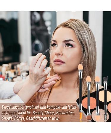 Portshade 20-Piece Brush Set | Professional Eyeshadow Eyelash Eyebrow & Lip Brushes for Precision Application | Ideal for Flawless Makeup Worldwide - Buy Online on GoSupps.com