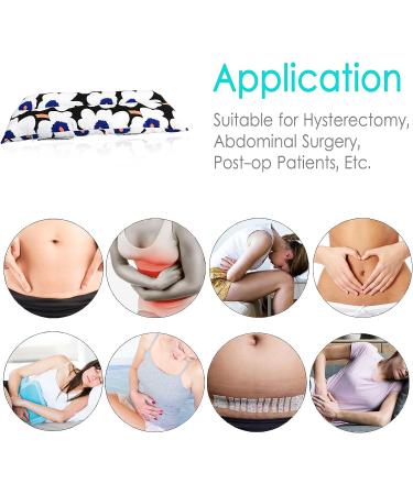 Hysterectomy Pillow for Abdominal Post Surgery Recovery - Comfort for Ice/Heat Packs, Tummy Tuck, Belly Incision - Seatbelt Gift for Women Patients - Buy Online on GoSupps.com