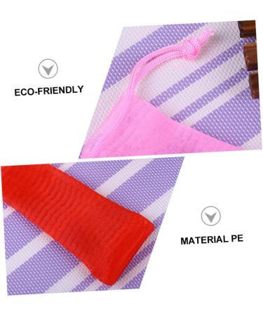 Baluue 6pcs Soap Bag Soap Mesh Pouch Wipe Foam Soap Handmade Soap Mesh Face Wash Mit Fruit Soap Cleaning or - Buy Online on GoSupps.com