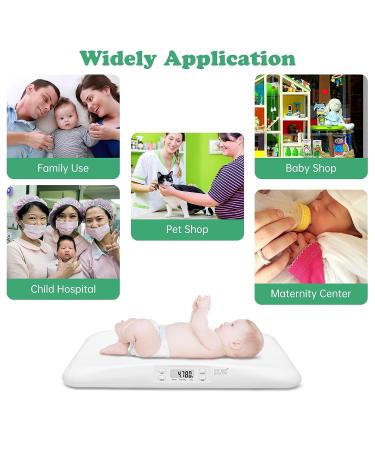 FITLAND Baby Scale Pet Scale 44lb Rechargeable Digital Infant Scale | Hold Function | Multi-Function Toddler Scale - Accurate Newborn Pediatric Scale for Baby, Cat, and Dog - Buy Online on GoSupps.com