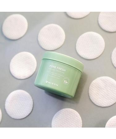 MIZON Pore Fresh Peeling Toner Pads - AHA BHA PHA Exfoliating Toner for Soothing, Toning, and Pore-Tightening (60 Pads) - Buy Online on GoSupps.com