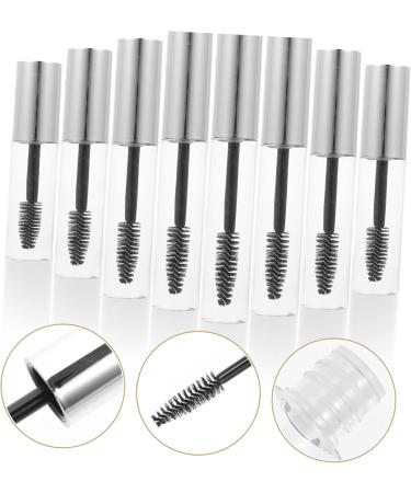 DOITOOL 8pcs Mascara Empty Tube Mini Mascara Tubes Clear Mascara Plastic Mascara Bottle Miss Supplies Round - Buy Online on GoSupps.com