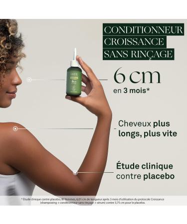 LUXEOL - Leave-In Growth Conditioner - 6cm Growth in 3 Months* - Longer Hair Faster - Clinically Proven - Natural Origin Formula - Castor Oil Amla Ginseng(3) - 150 ml - Buy Online on GoSupps.com