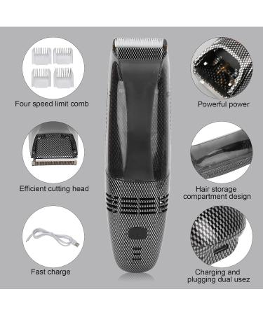 Yunir Electric Hair Trimmer - Cordless USB Charging Clipper with Comb & Cleaning Brush for Grooming | International Shipping Available - Buy Online on GoSupps.com