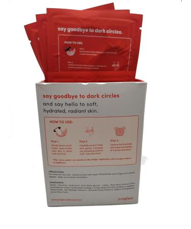 JONGLEUR Eye Mask Under Eye Patches - Brightening Under Eye Masks for Dark Circles & Puffiness - 20 Pairs - Buy Online on GoSupps.com