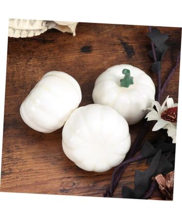 ABOOFAN 30 Pcs Halloween Simulation Pumpkin Hand Decor Paintable Pumpkin Decor Fake Pumpkin Fake Foam Pumpkins Pumpkin Toys Mini Pumpkin Unfinished Pumpkin Little Vacation Artificial White - Buy Online on GoSupps.com