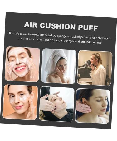 FRCOLOR Foundation puff esponjas para maquillaje makeup sponges for foundation makeup wedges teardrop makeup sponge foundation puff wet and dry Hydrophilic Polyurethane Makeup - Buy Online on GoSupps.com