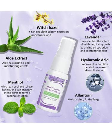 Permanent Hair Growth Inhibitor Spray for Face & Body | Non-Irritating Hair Removal Solution - Buy Online on GoSupps.com