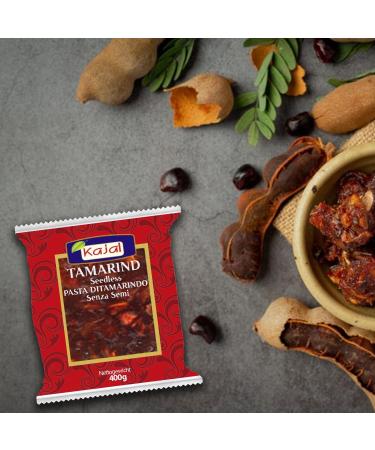 Kajal - P te de tamarine go t authentique pour l'excellence culinaire id ale pour la cuisine et les sauces chutneys 400 g. - Buy Online on GoSupps.com
