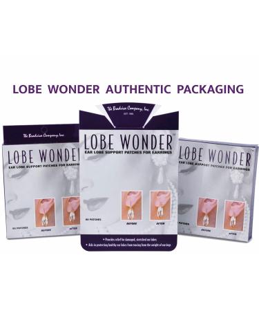 Lobe Wonder Earring Support Patches 60-Count - Pack of 4 | Earring Backing Support - Buy Online on GoSupps.com