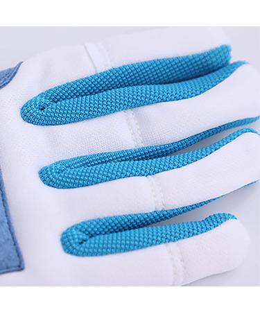 WDAA Fencing Gloves - Triple Glove Foil Epee Sabre Training Gloves | Artificial Leather | Right Hand | Medium Size - Adults & Children - Buy Online on GoSupps.com