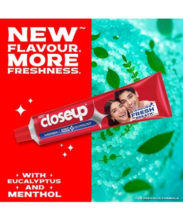 Closeup Fresh Action Red Hot Gel Toothpaste Value - Buy Online on GoSupps.com