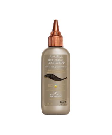 Clairol Professional Beautiful Advanced Gray Solutions  Semi-Permanent Hair Color for Gray Coverage Advanced Gray Solutions 2a Rich Dark Brown - Buy Online on GoSupps.com