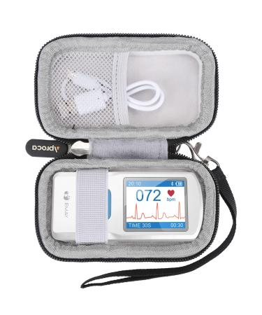 Aproca Hard Travel Storage Case for EMAY/CONTEC Handheld Portable ECG Monitor