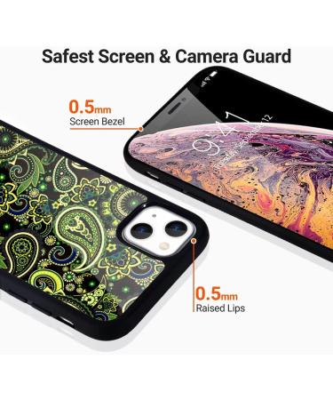 Idocolors Retro Pattern Phone Case Compatible with iPhone 15 Abstract Printted Design Durable Firm Protection Case Shockproof Dustproof Soft TPU Bumper Scratch Resistant Cover for iPhone 15 iPhone 15 Flower-h - Buy Online on GoSupps.com