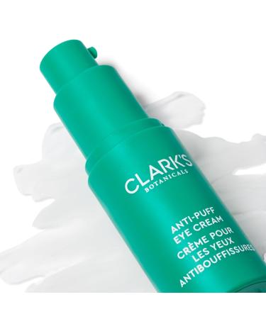 Clark's Botanicals Anti-Puff Eye Cream: Reduce Puffiness Under Eyes & Instantly Ageless Facelift with Hyaluronic Acid Vitamins C & E Caffeine & Jasmine Extract (0.5 Fl Oz (Pack of 2)) - Buy Online on GoSupps.com