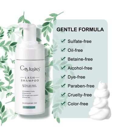 Vanilla Lash Shampoo for Eyelash Extensions 100ML - Oil & Paraben Free - Buy Online on GoSupps.com