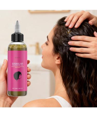 Hair Oil For Hair Growth 100ml Nourishing and Repairing Liquid Strengthening Oil for Women and Men Growth Stimulation Thickness Restoration Travel Home Spa Scalp Care - Buy Online on GoSupps.com