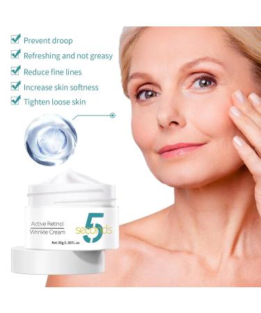Firming Seconds Wrinkle Remover Cream - Instant 5-Second Anti-Aging Skin Care | 30g Fine Line Moisturizer - Buy Online on GoSupps.com